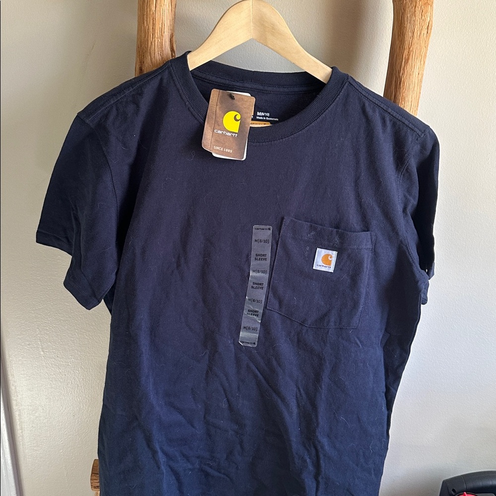 NWT Carhartt Navy Pocket T-shirt
